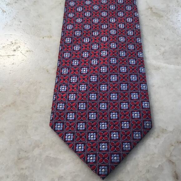 Jo S. BANK SIGNATURE COLLECTION SILK TIE - Picture 1 of 6